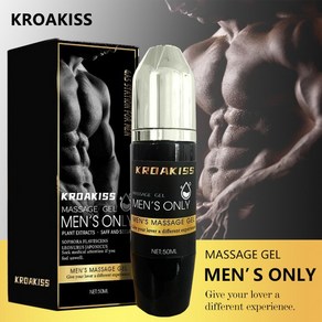 KROAKIS5 [제품 정보 숨기기][상품정보 숨기기] 남성 외용 커팅 마사지 젤, 1개, 50ml