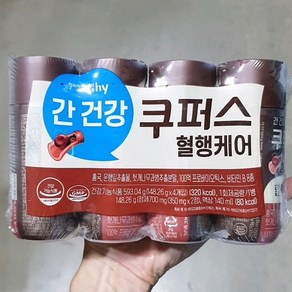 한국야쿠르트 혈행케어 쿠퍼스, 4개, 140ml