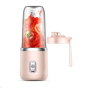 휴대용 Juice 블렌더 300Ml 전기 과일 Juice USB 충전 레몬 오렌지 과일 Juicing 컵 스무디 블렌더, ㅏ, 분홍색