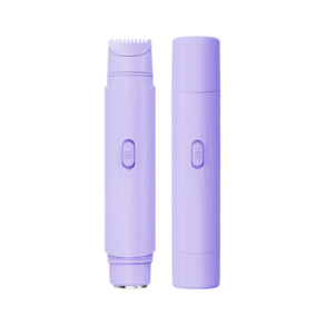 Type-C 여성 전기면도기 방수 모근제거기 브라질리언 제모기 비키니라인 면도기, 보라색, 1개