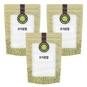 오자 분말 가루 300g x 3팩 (총 900g), 3개