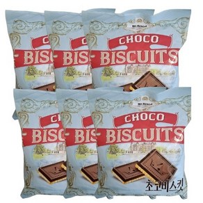 노브랜드 CHOCO BISCUITS 초코비스킷, 253g, 6개