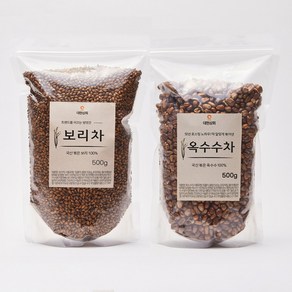 50년전통대현상회 보리 옥수수차, 1세트, 2개입, 500g