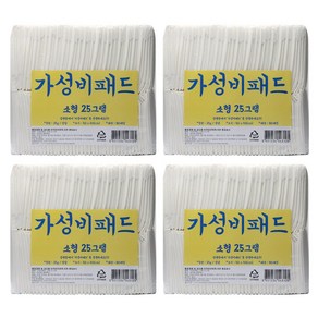 가성비패드 (50 x 40cm) 25g 소형 80매 x 4팩, 80개입