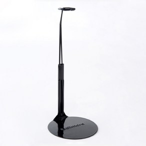 돌모아 구체관절인형 만들기 커스텀돌 제작 허리고정형 돌스탠드 11.5 to 13 Inch Dollmore Doll Stand (Black)