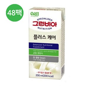 정식품(그린비아) 정식품 그린비아 플러스케어 200ml X 48팩, 48개