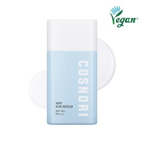 [단독특가/NEW] 코스노리 에어리 선 세럼(선블럭 모공프라이머 화잘먹 피부치트키 SPF50+ PA++++ 공동개발), 1개, 50ml