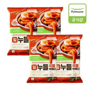 풀무원 [풀무원] 밀누들 국물떡볶이423g 4개(8인), 4개, 423g