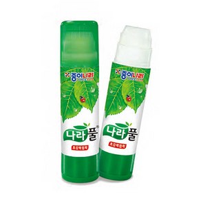 종이나라 투명나라풀 15g 딱풀 고체풀, 단품