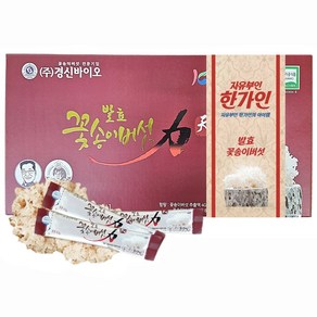 [당일발송] 자유부인 한가인 유기농 발효꽃송이버섯 현미 효소 스틱형, 405g, 1박스