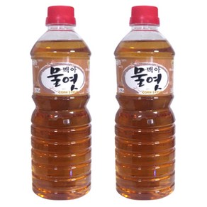 맥아물엿 1.2kg 2개 황물엿