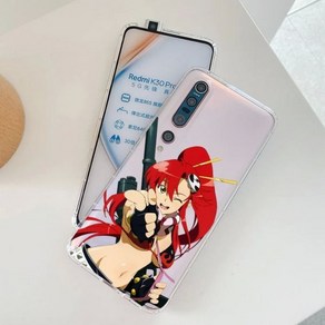 천원돌파 그렌라간 삼성 갤럭시 케이스 Guen Lagann 투명 휴대폰 케이스 S 20 21 22 23 Redmi Note7 8 9 10 화웨이 P20 30 40, Fo Redmi Note9 4G, z3, 1개