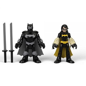 Fishe-Pice Imaginext DC 슈퍼 프렌즈 블랙 배트 닌자 배트맨 핫템 잇템, 1개