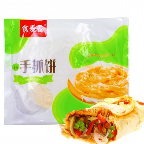 <중화국제>중국수좌빙 대만식 쇼좌빙 쪽파맛 도우 밀전병, 450g, 1개