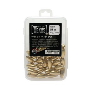 하프루어 텍사스싱커 덕용 HL-TT12, 3/8oz 12pcs, 1개