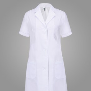 반팔가운 의사가운 [이름무료] 랩가운 실험가운 Lab Coats 약사가운 병원유니폼 위생복 위생가운 영양사가운 한의사가운 병원가운 실습복 간호사가운 병원유니폼 연구소가운