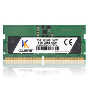 Kllise 램 DDR5 노트북 메모리 DIMM 게임용 미니 PC 8GB 16GB 4800MHz 5600MHz, 1개