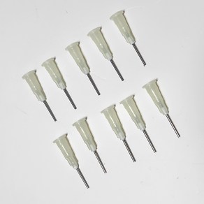 순간접착제 록타이트 401 메탈 노즐(13종 중 택1 / 10개입) 14G 15G 16G 18G 19G 20G 21G 22G 23G 24G 25G 26G 27G), 19G [베이지] 10개, 10개
