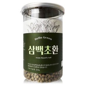 헬로우그린 삼백초환 260g(통) (WBDFA60), 260g, 1개