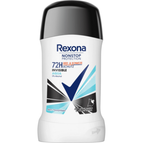 렉소나 Rexona 데오 스틱 논스톱 프로텍션 인비저블 아쿠아 50ml, 1개