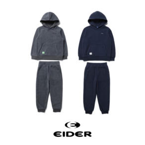 [백화점 매장판] 아이더 키즈 EIDER 베이직 플리스 후드 상의 하의 상하의세트 상하복 후디 후드티셔츠 긴팔 긴바지