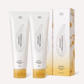 튼튼맘스 무불소 비건 임산부치약 (루이보스향) 120g 2개