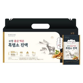 보령 홍삼 먹은 흑염소 진액, 1박스, 2100ml