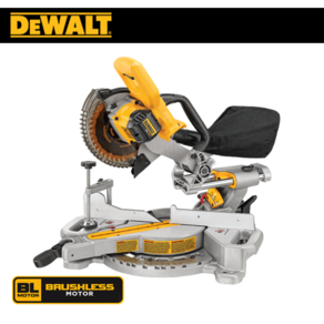 [디월트] 20V MAX 7¼인치 슬라이딩 각도절단기 (베어툴-배터리X 충전기X) DEWALT, 1개