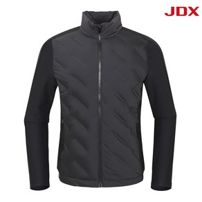 [[JDX] NC 일산] 남성 JDX 23' F/W 저지 믹스 하이브리드 구스다운 점퍼 X1WDU3131BK