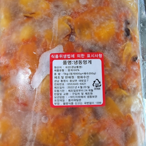 평화수산 산지직송 손질 냉동멍게 깐 냉동멍게 횟감용 냉동멍게 800g (초장증정), 1개