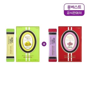 몽베스트 블랜딩 콤부차 골라담기 레몬라임+타트체리베리(20스틱포) 외 35가지, 50g, 10개입