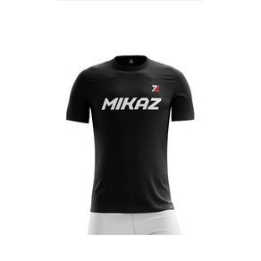 [MIKAZ] 미카즈 티셔츠 2024 신상기획티셔츠 (MKRT-2402 black) 배드민턴&탁구&테니스&스쿼시&볼링&스포츠&라온스포츠