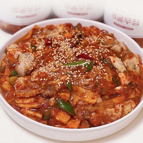 [더자인] 수압으로 깐 국내산 굴무침, 1개, 300g