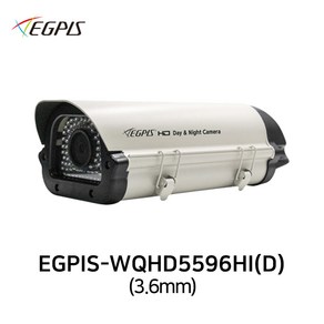 이지피스 EGPIS-WQHD5596HI(D) 3.6mm AHD 500만화소 하우징일체형 적외선 CCTV 카메라, 어댑터 추가없음, 1개