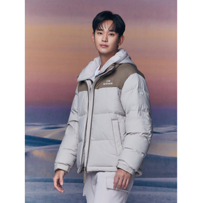 아이더 아이더(EIDER) 남성 여성 공용 겨울 푸퍼 구스 다운 자켓 배색형스타일 가볍고 보온성 우수 DUW23548 GL PUFFER (GO LIGHT 푸퍼) UNI KD1