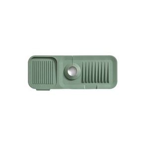 필로아 수전 실리콘 배수 방수 곰팡이방지 패드, 1개, 다크그린