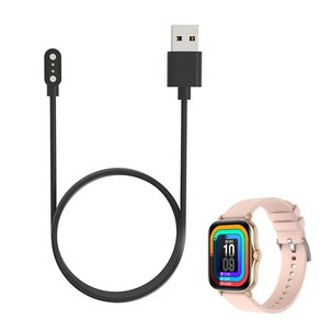 스마트워치 도크 충전기 어댑터 USB 충전 케이블 Colmi P9 P8 Plus P28 P45 C61 C60 i20 i31 스마트 워치 액세서리