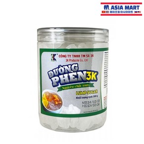 베트남 등펜 럼프슈가 락슈가 얼음설탕 빙탕 / Duong Phen Lump Suga, 500g, 1개