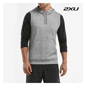 2XU 남성 URBAN 후드 베스트_XULU213LGY 461372