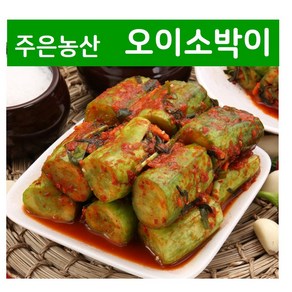 [국내제조] 싱싱한 오이의 풍미가 살아있는 주은농산 오이소박이 5kg, 오이소박이 5kg+아이스박스 포장, 1개