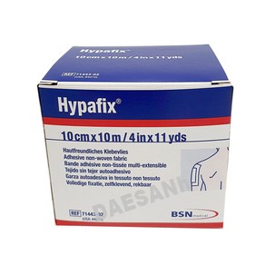 Hypafix 하이파픽스 하이퍼픽스 10cm x 10m 정품 부직반창고 의료밴드 1개 (피에쓰출고) -알콜솜1매증정, 1개입