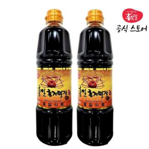 홍일점 홍게맛장소스골드 간장, 900ml, 2개