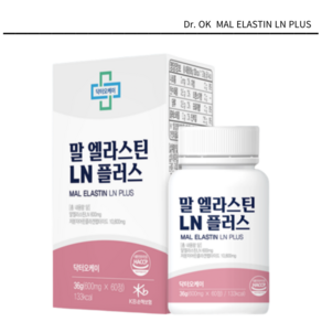 말 엘라스틴 LN 플러스 닥터오케이 말 엘라스틴 MAL ELASTIN LN PLUS, 1개, 60정