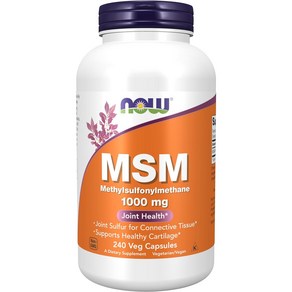 나우푸드 MSM 1000mg 베지 캡슐, 240정, 1개