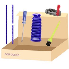 다이슨 청소기 호환 부품 수리 세트 주름관 스트립, 1개
