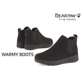 베어파우 WARMY BOOTS 여성 캐쥬얼 소가죽 첼시부츠 초콜렛 913700