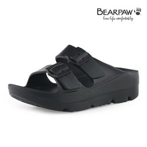 베어파우(BEARPAW) VICKI 비키 경량 슬리퍼 K2058001PB-W 블랙