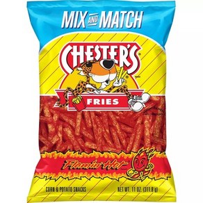 [미국직배송]체스터스 플레이밍 핫 파이어 초대용량 1개x311.8g Chestes Flamin Hot Fies, 1개, 311.8g