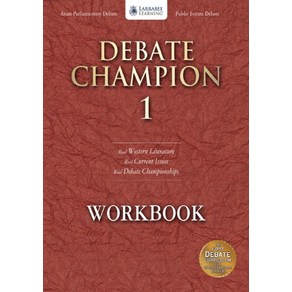 Debate Champion 1(Wok Book):Real Westen Liteatue Real Cuent Issues Real Debate Championships, LARRABEE LEARNING