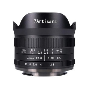 호환가능 7atisans-7.5mm F2.8 Ve.II 수동 어안 렌즈 소니 E 마운트 A7 A7II/후지 XF/니콘 Z 마운트/매, 03 소니, 1개